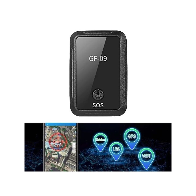 Mouchard et tracker GPS en temps réel avec micro 